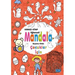 PARILTI / EĞLENCELİ MANDALA - KIRMIZI(ÇOCUKLAR İÇİN)