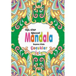 PARILTI / EĞLENCELİ MANDALA - YEŞİL(ÇOCUKLAR İÇİN)
