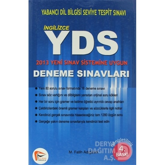 PELİKAN / İNGİLİZCE YDS DENEME SINAVLARI