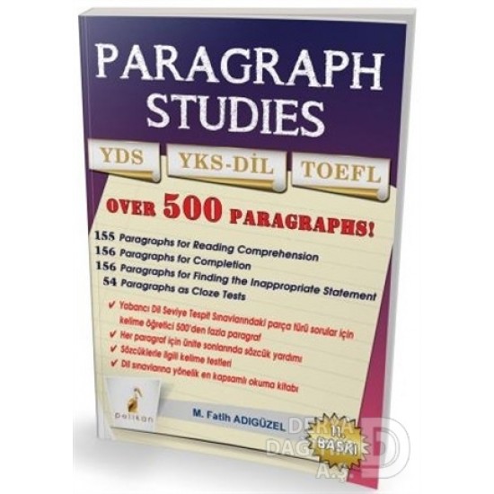 PELİKAN / PARAGRAPH STUDIES YDS LYS-5 TOEFL