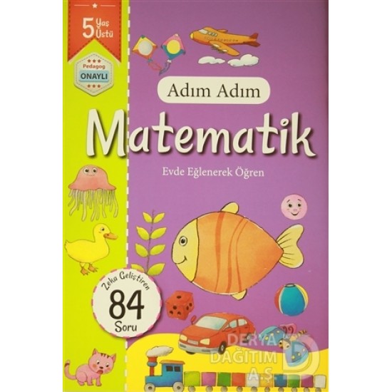 REVZEN / ADIM ADIM MATEMATİK 5 YAŞ ÜSTÜ 84 SORU