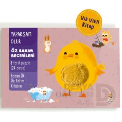 SİNCAP / BENİM İLK ÖZ BAKIM KİTABIM - YAPARSAM OLUR (8 FARLI PUZZLE. KUTU )
