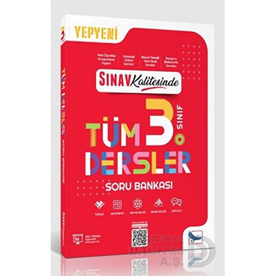 SINAV /  3.SINIF TÜM DERSLER SORU BANKASI(SINAVKALİTESİNDE)