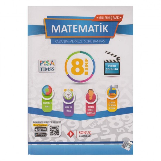 SONUÇ / 8  SINIF MATEMATİK SET - (4 KİTAP TAKIM) VİD.ÇÖZ