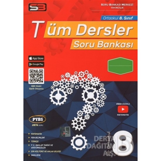 SBM / 8 SINIF TÜM DERSLER SB