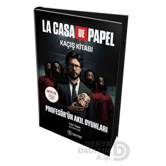 TERAS KİTAP / KAÇIŞ KİTABI - LA CASA DE PAPEL(KARTON KAPAK)