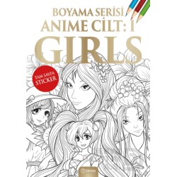 TERAS KİTAP / ANIME BOYAMA - 1