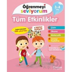 UÇANBALIK / ÖĞRENMEYİ SEVİYORUM -  TÜM ETKİNLİKLER 3 - 4 YAŞ