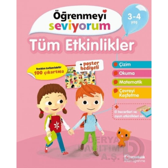 UÇANBALIK / ÖĞRENMEYİ SEVİYORUM - TÜM ETKİNLİKLER 3 - 4 YAŞ UÇANBALIK / ÖĞRENMEYİ SEVİYORUM - TÜM ETKİNLİKLER 3 - 4 YAŞ