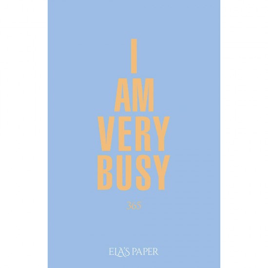 YEDİVEREN I AM VERY BUSY 365 DEFTER