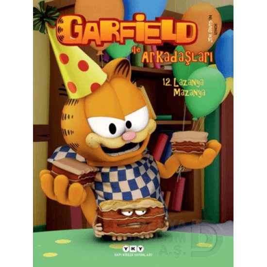 YKY / GARFİELD İLE ARKADAŞLARI 12 LAZANYA MAZANYA