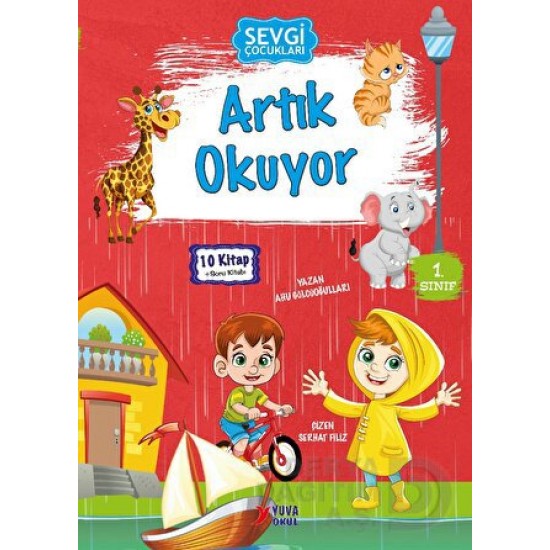 YUVA  / SEVGİ ÇOCUKLARI 1. SINIF - ARTIK OKUYOR (TAKIM 10 KİTAP  16 SAYFA)