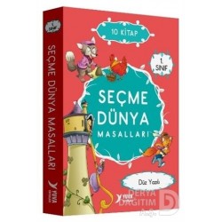 YUVA  / 1.SINIF SEÇME DÜNYA MASALLARI - 10 KİTAP DÜZ YAZILI