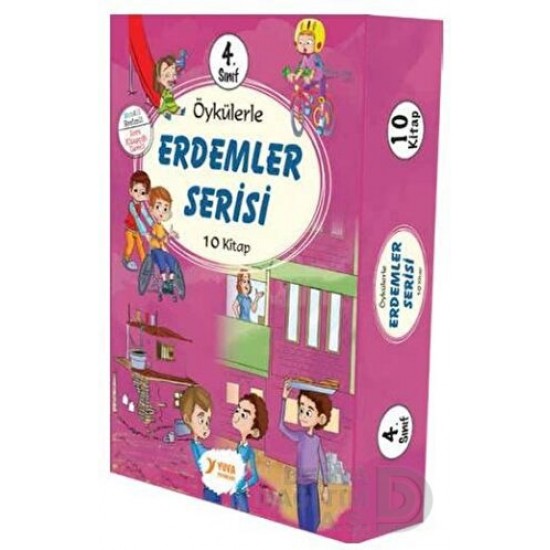 YUVA  / ERDEMLER SERİSİ - 10 KİTAP 4.SINIF(ÖYKÜLERLE)