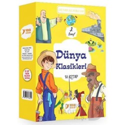 YUVA / DÜNYA KLASİKLERİ - 3. SINIF (10 KİTAP TAKIM)