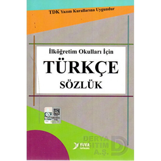 YUVA  / TÜRKÇE SÖZLÜK (KARTON KAPAK - İLKÖĞRETİM OKULLARI İÇİN 3.HAMUR)