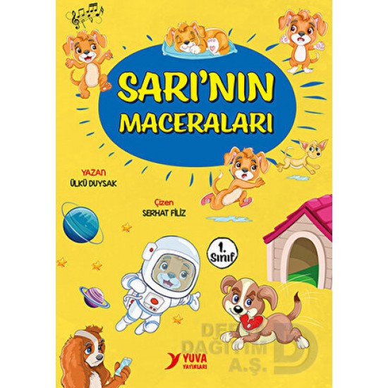 YUVA  / SARININ MACERALARI - 10 KİTAP (1.SINIF)