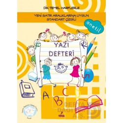 YUVA  /   YAZI DEFTERİ 1. SINIF (SARI STANDART ÇİZGİLİ BÜYÜK BOY)