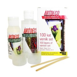 ARTDECO 053S-1 VERNİK SETİ 100 KAT