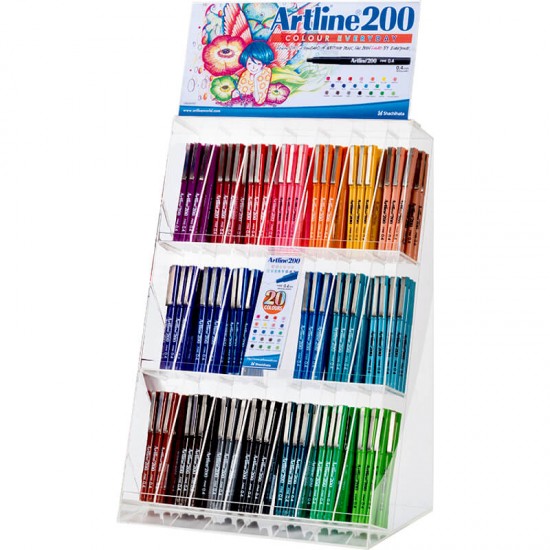 ARTLİNE A-AMM-200N.20D FİNE LİNER 240LI STAND