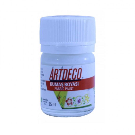 ARTDECO 010A-119 KUMAŞ BOYASI 25ML BEYAZ