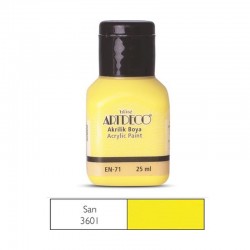 ARTDECO 070A-3601 AKRİLİK BOYA 25ML SARI