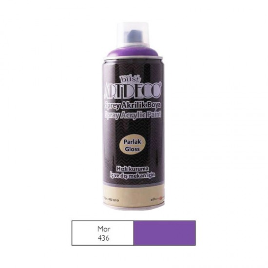 ARTDECO 400-436 SPREY BOYA 400ML MOR