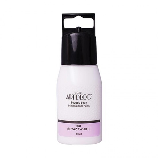 ARTDECO 042C-600 BOYUTLU BOYA 60ML BEYAZ