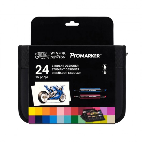 W&amp;N 0290030 PROMARKER 24LÜ SET WİTH WALLET