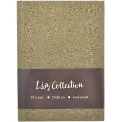 LİZ CALDERA ALTIN YALDIZLI DEF 14X20 96YP ÇİZGİLİ