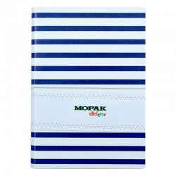 MOPAK 0016 SUNİ DERİ ÇİZGİ DESEN 14X20 96YP ÇİZGİLİ