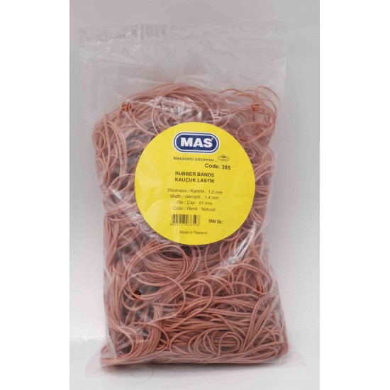 MAS 385 PAKET LASTİĞİ MİDİ 500GR