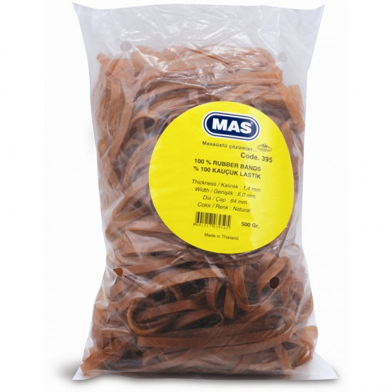 MAS 395 PAKET LASTİĞİ GENİŞ 500GR