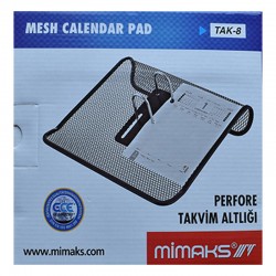MİMAKS TAK 8 TAKVİM ALTLIĞI PERFORELİ