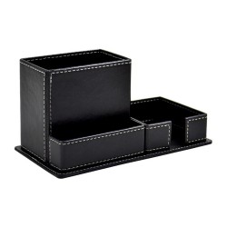 MİMAKS DK-119 MASAÜSTÜ SUNİ DERİ SET 3 BÖLMELİ