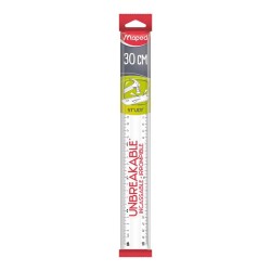 MAPED 245620 CETVEL STUDY ŞEFFAF KIRILMAZ 30CM
