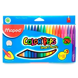 MAPED 862013 COLOR PEPS PLASTİK MUM BOYA 24LÜ