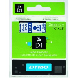 DYMO D1 YEDEK ŞERİT ŞEFFAF-MAVİ 45011