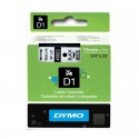 DYMO D1 YEDEK ŞERİT BEYAZ-SİYAH 45803