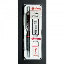 ROTRİNG 3LÜ OKUL SETİ 05MM BORDO VERSATİL+MİN+SİLGİ