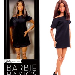 MATTEL JBH72 BARBİE BASİCS İKONİK BEBEKLER - KUMRAL KISA SAÇLI