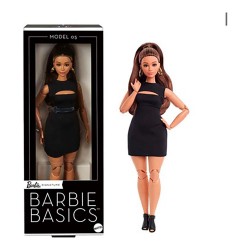 MATTEL JBH73 BRB BASIC KOLEKSIYON SIYAHI BEBEK 3