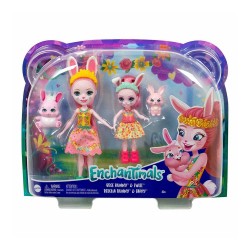 MATTEL HCF79 ENCHANTIMALS KIZ KARDES BEBEKLER SERISI 5