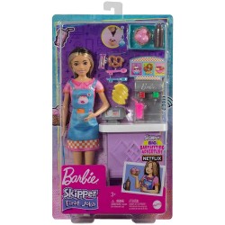 MATTEL HKD79 BARBİE SKIPPERIN ATIŞTIRMALIK STANDI -4