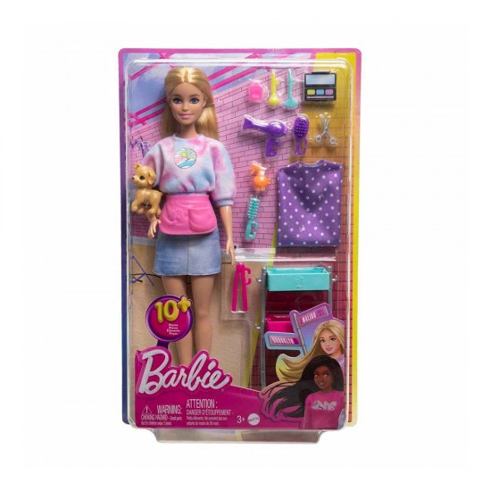 MATTEL HNK95 BARBIE STILISTR BEBEKLER OYUN SETİ 4