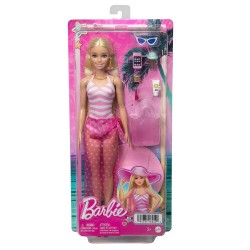 MATTEL HPL73 BARBIE  PLAJ GUNU OYUN SETI BARBIE  4