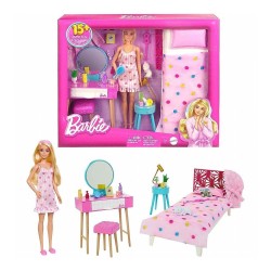 MATTEL HPT55 BARBİE NİN YATAK ODASI