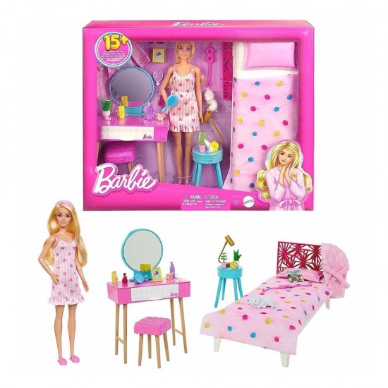 MATTEL HPT55 BARBİE NİN YATAK ODASI MATTEL HPT55 BARBİE NİN YATAK ODASI