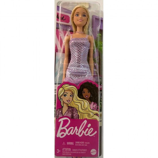 MATTEL T7580 PIRILTILI BARBİE 6