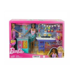 MATTEL HNK99 BRB BROKLIYN  MALIBU SAHILDEKI YIYECEK 3